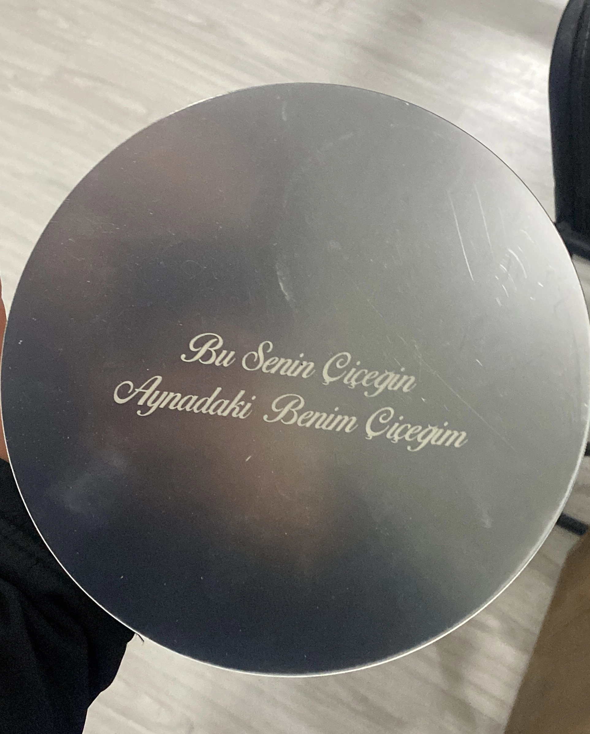 Buket Çiçek Aynası Pleksi ayna TOPTAN - 20 cm