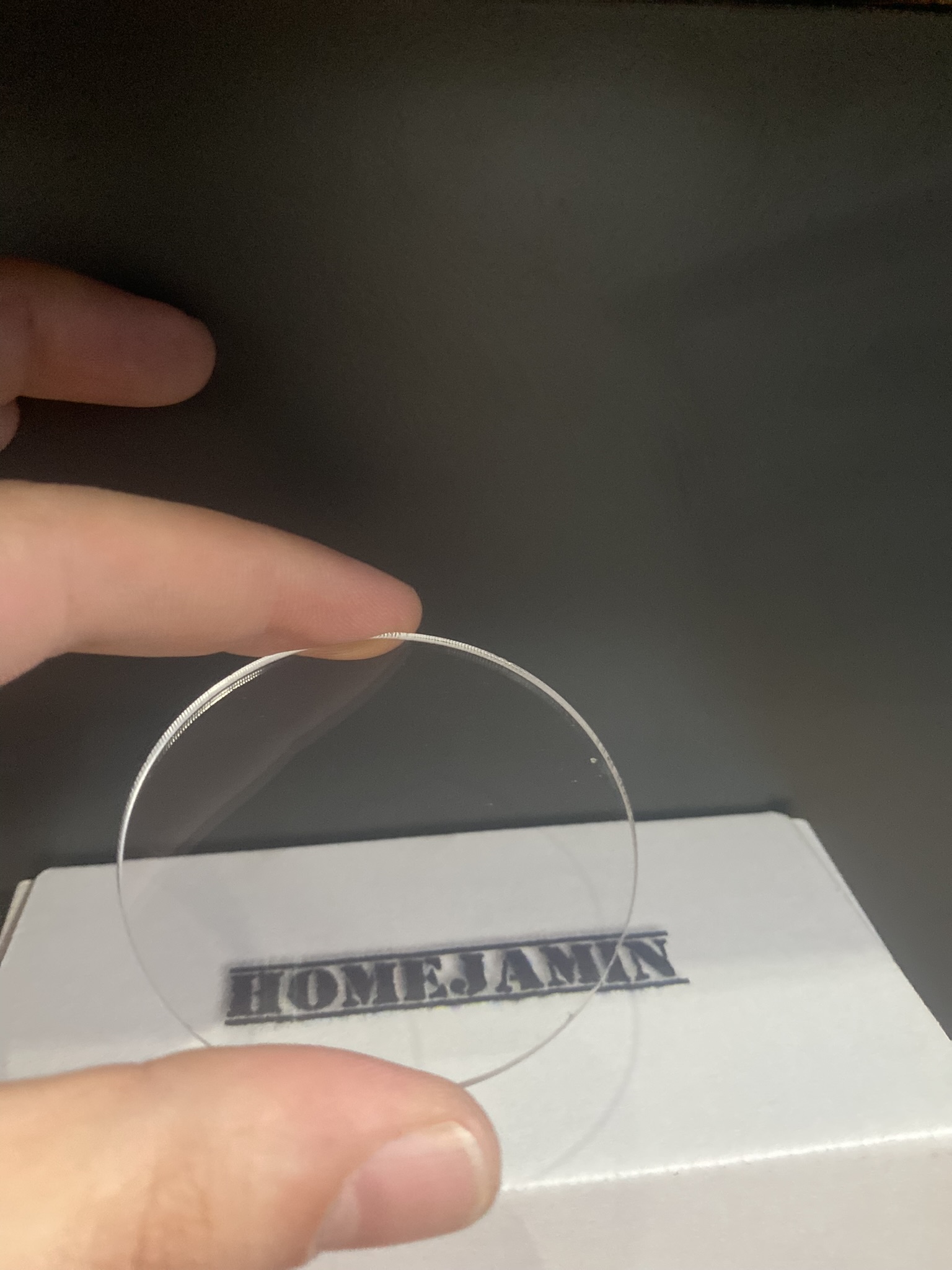 Şeffaf Yuvarlak Daire 6cm çapında üzeri boş Kaliteli pleksi magnet tabanı 50 ADET Süslemeye Uygun