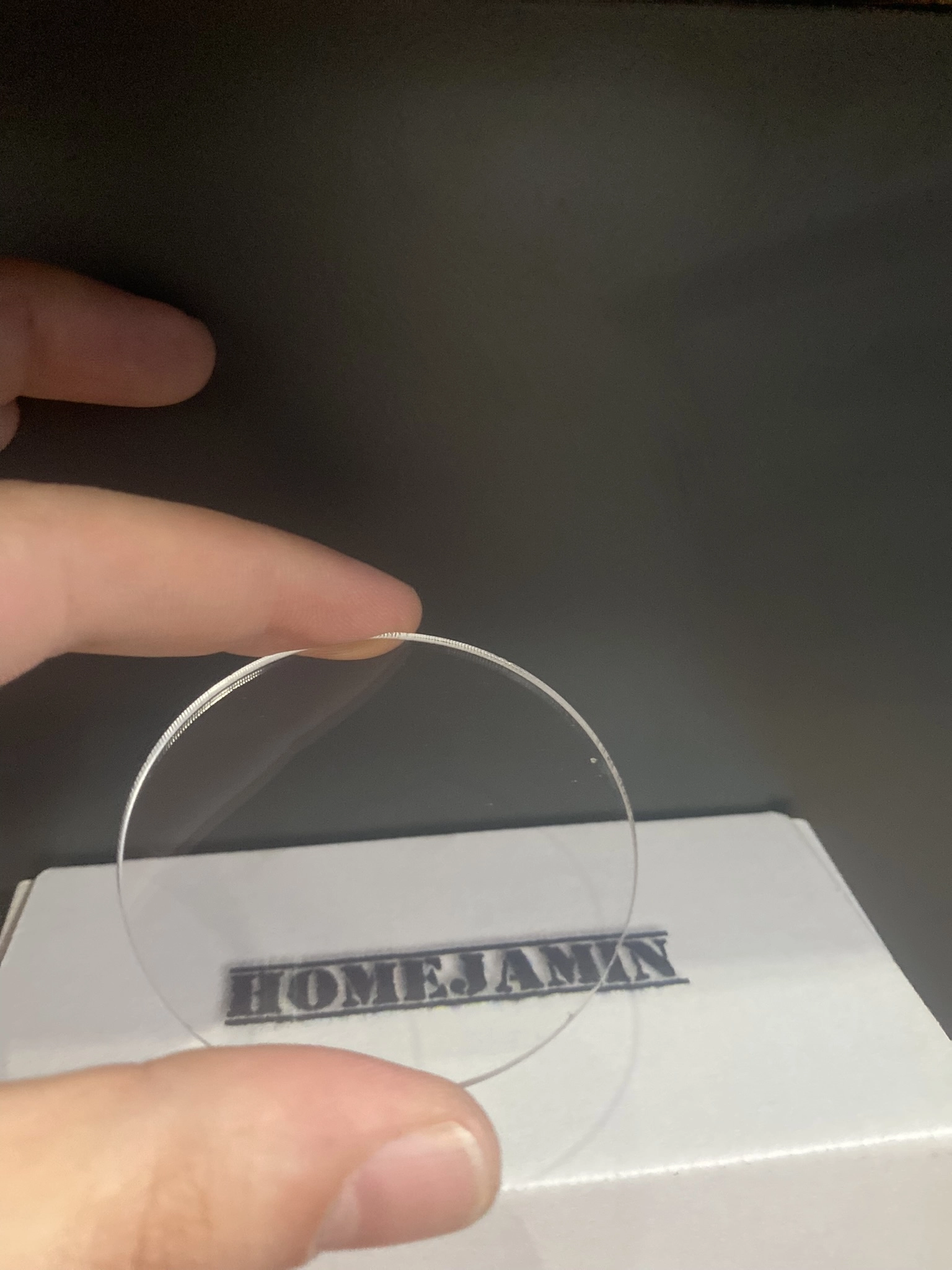 ŞEFFAF PLEKSİ MAGNET TABANI TOPTAN 7 cm Daire 500 ADET