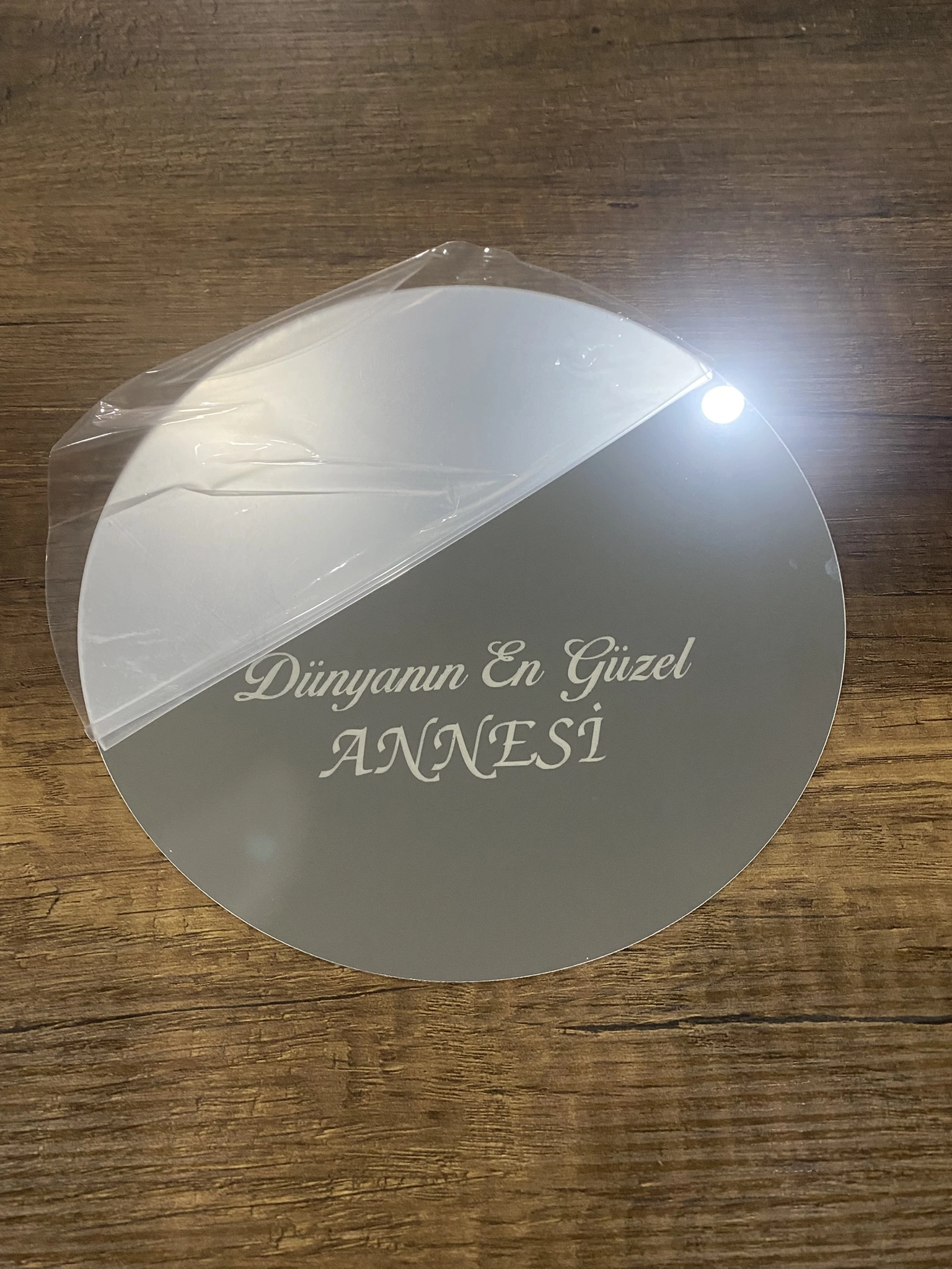 Buket Çiçek Aynası Pleksi ayna TOPTAN - 20 cm