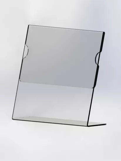 A5 Yatay L tip Şeffaf Pleksi Föylük Fiyatlık